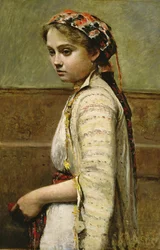 Griechisches Mädchen, Mlle. Dobigny, 1868-70